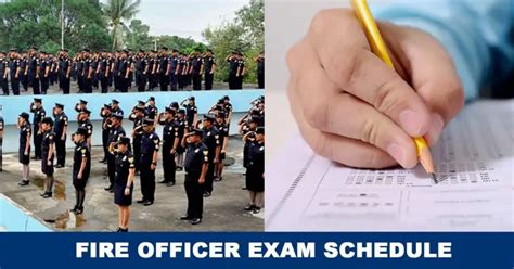 Fire Officer Exam Schedule 2024: FOE Requirements.